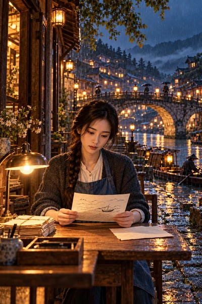 黄果短剧官网《旧桥边的译信铺》：译原意，才把多年的朋友留住